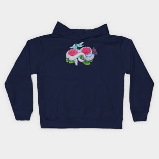 Cute Pond Snake and Friends Kids Hoodie